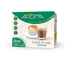 30 Capsule di Cappuccino Aroma Light compatibili Lavazza A Modo Mio