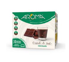 30 Capsule di Cioccolata Aroma Light Compatibili Lavazza A Modo Mio