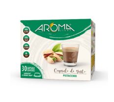 30 Capsule di Pistacchio Aroma Light compatibili Lavazza A Modo Mio