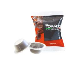 100 Capsule Caffè Toraldo Miscela Cremosa compatibili Bialetti