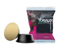 100 Capsule Caffè Toraldo Miscela Classica compatibili Lavazza Firma