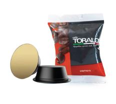 100 Capsule Caffè Toraldo Miscela Cremosa compatibili Lavazza Firma