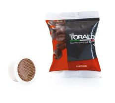 100 Capsule Caffè Toraldo Miscela Cremosa compatibili Uno System