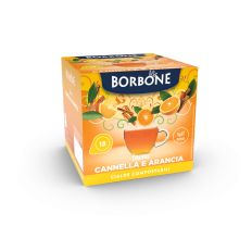 18 Cialde Borbone Tisana Cannella e Arancia 18 Cialde Borbone Tisana Cannella e Arancia