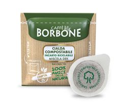 100 Cialde Borbone Miscela Verde Dek