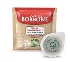 100 Cialde Borbone Miscela Rossa