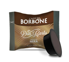 100 Capsule Caffè Borbone Don Carlo Miscela Nera Compatibili Lavazza A Modo Mio