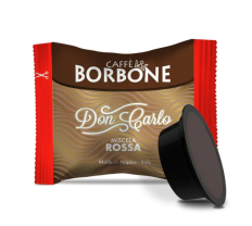 100 Capsule Caffè Borbone Don Carlo Miscela Rossa Compatibili Lavazza A Modo Mio