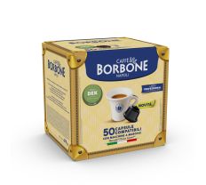 50 Capsule Borbone Dolce Re miscela Dek compatibili Dolce Gusto