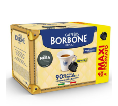 90 Capsule Borbone Dolce Re miscela Nera compatibili Dolce Gusto