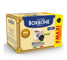 90 Capsule Borbone Dolce Re miscela Oro compatibili Dolce Gusto