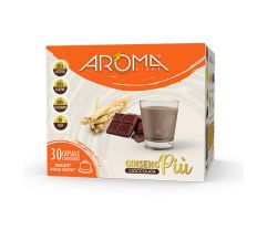 30 Capsule GinsengPiù con Cioccolata Aroma Light compatibili Dolce Gusto