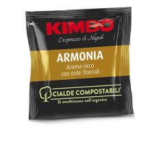 100 Cialde Compostabili Kimbo Caffè Miscela Armonia