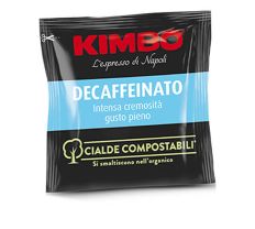 100 Cialde Compostabili Kimbo Caffè Miscela Decaffeinato