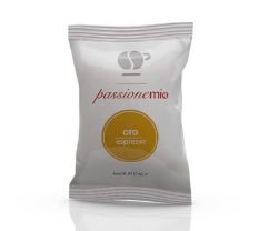 100 Capsule Lollo Caffe PassioneMio Oro Espresso Compatibili Lavazza a Modo Mio