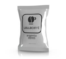 100 Capsule Lollo Caffè Argento Espresso Compatibili Nespresso