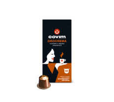 120 capsule in alluminio Covim Pressò Orocrema compatibili Nespresso