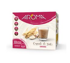 30 Capsule di Caffè Ginseng Aroma Light Compatibili Nespresso