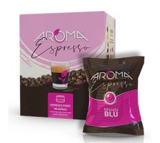 100 Capsule Aroma Light Miscela Blu compatibili Espresso Point