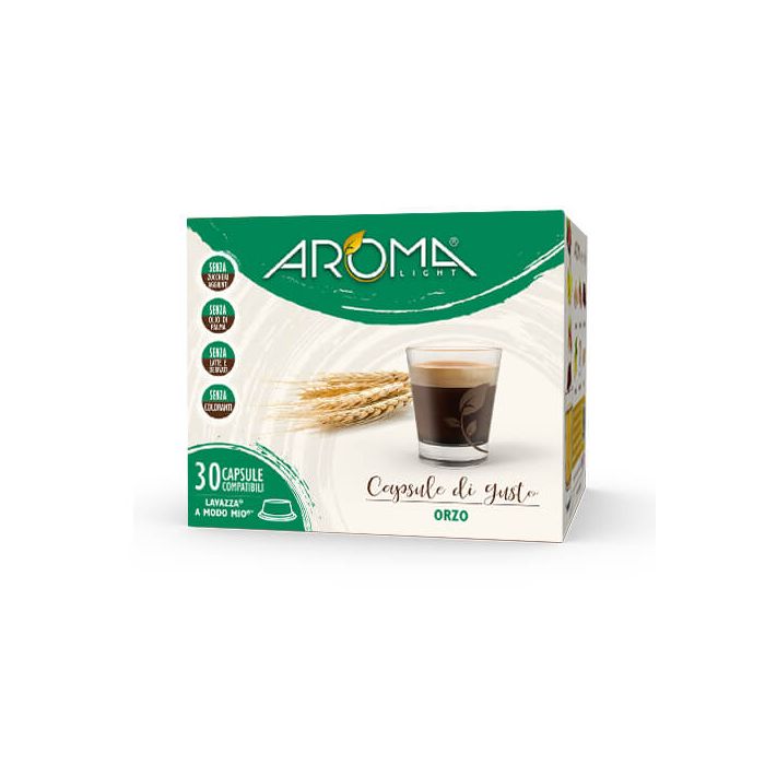 30 Capsule di Orzo Aroma Light compatibili Lavazza A Modo Mio 30 Capsule di Orzo Aroma Light compatibili Lavazza A Modo Mio