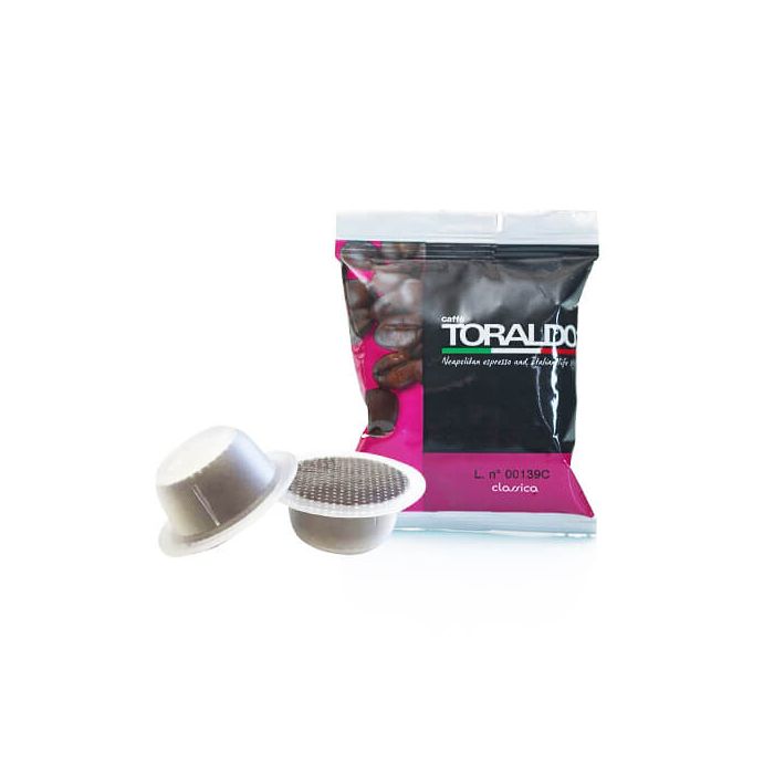 100 Capsule Caffè Toraldo Miscela Classica compatibili Bialetti