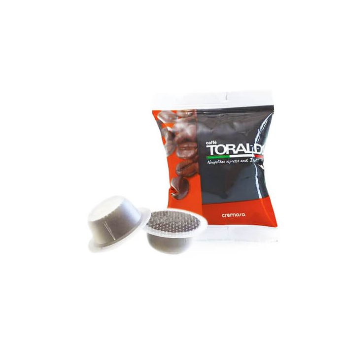 100 Capsule Caffè Toraldo Miscela Cremosa compatibili Bialetti 100 Capsule Caffè Toraldo Miscela Cremosa compatibili Bialetti