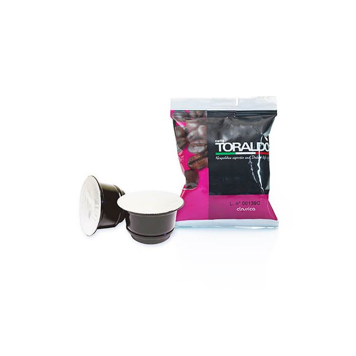 100 Capsule Caffè Toraldo Miscela Classica compatibili Caffitaly 100 Capsule Caffè Toraldo Miscela Classica compatibili Caffitaly