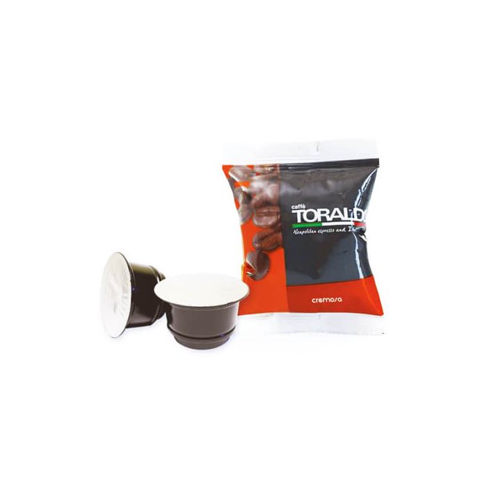 100 Capsule Caffè Toraldo Miscela Cremosa compatibili Caffitaly