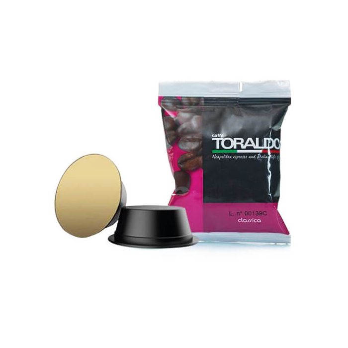 100 Capsule Caffè Toraldo Miscela Classica compatibili Lavazza Firma 100 Capsule Caffè Toraldo Miscela Classica compatibili Lavazza Firma