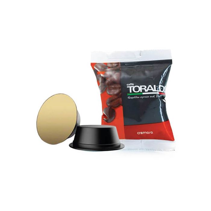 100 Capsule Caffè Toraldo Miscela Cremosa compatibili Lavazza Firma 100 Capsule Caffè Toraldo Miscela Cremosa compatibili Lavazza Firma