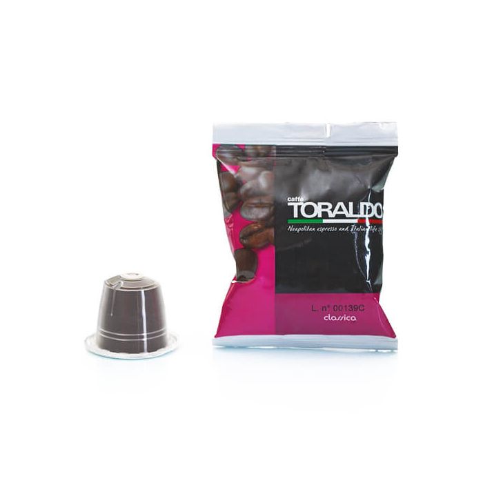 100 Capsule Caffè Toraldo Miscela Classica compatibili Nespresso