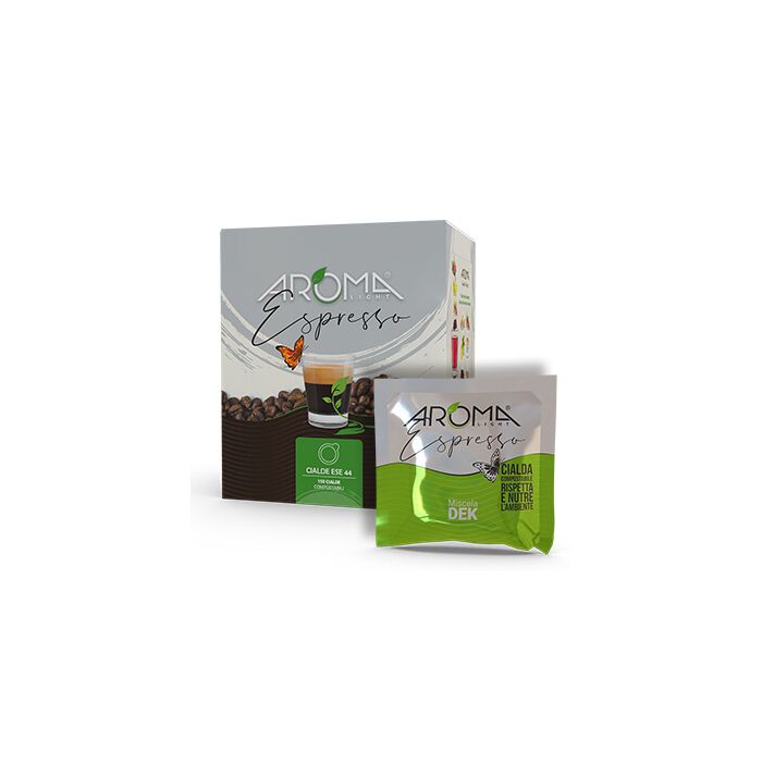 150 Cialde Compostabili Aroma Light miscela Decaffeinato 150 Cialde Compostabili Aroma Light miscela Decaffeinato