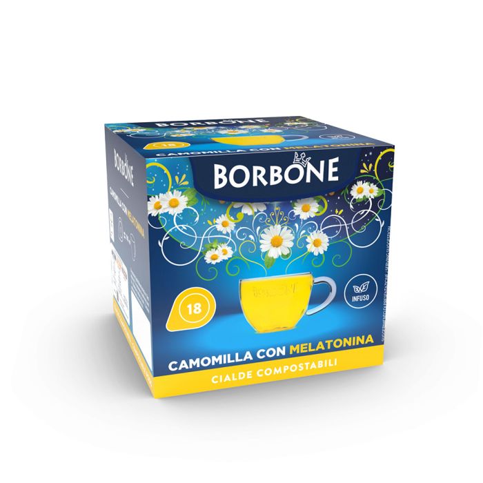 18 Cialde Borbone per Camomilla con Melatonina 18 Cialde Borbone per Camomilla con Melatonina