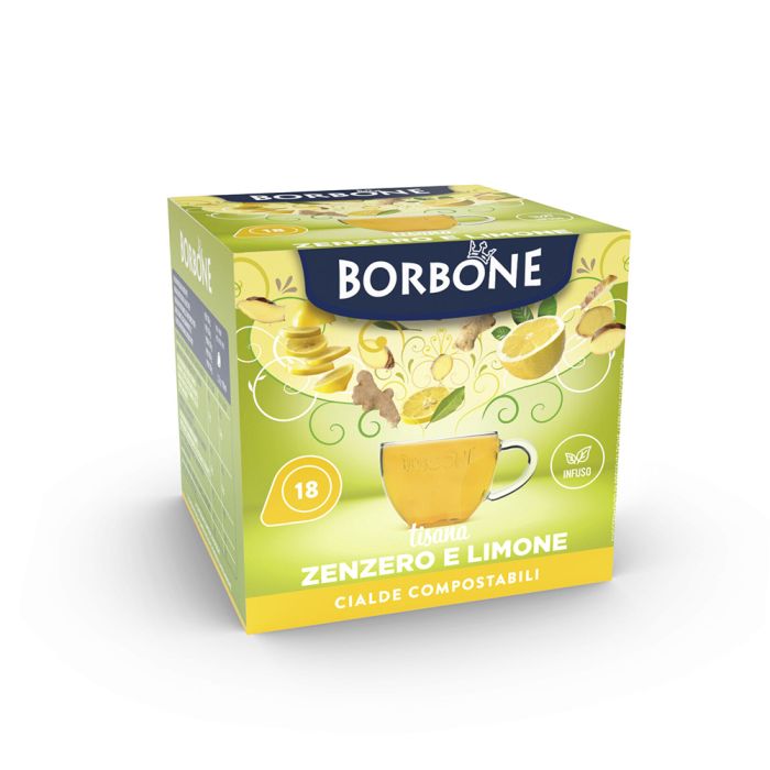 18 Cialde Borbone Tisana Zenzero e Limone 18 Cialde Borbone Tisana Zenzero e Limone