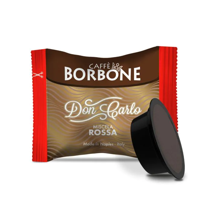 100 Capsule Caffè Borbone Don Carlo Miscela Rossa Compatibili Lavazza A Modo Mio 100 Capsule Caffè Borbone Don Carlo Miscela Rossa Compatibili Lavazza A Modo Mio
