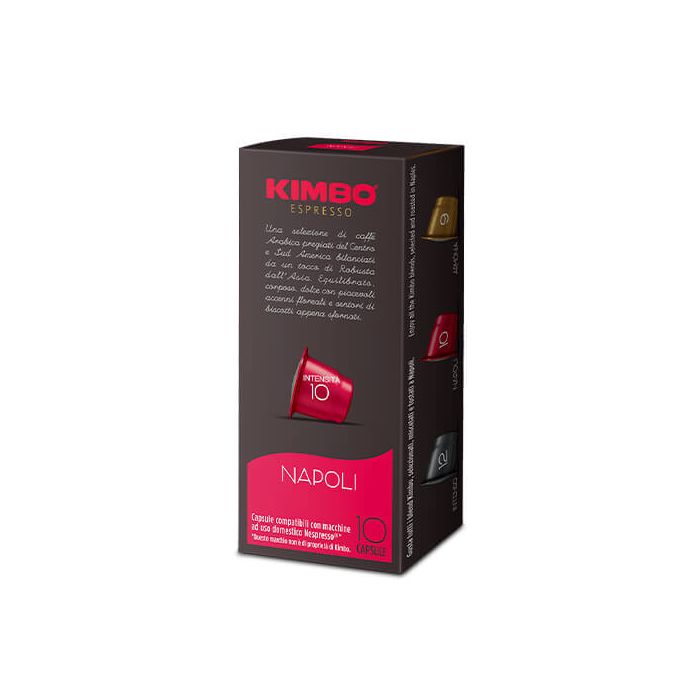 100 Capsule Kimbo Caffè miscela Napoli compatibili Nespresso 100 Capsule Kimbo Caffè miscela Napoli compatibili Nespresso
