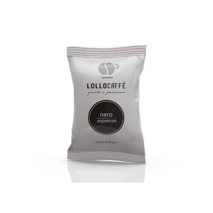 100 Capsule Lollo Caffè Miscela Nera Compatibili Bialetti 100 Capsule Lollo Caffè Miscela Nera Compatibili Bialetti