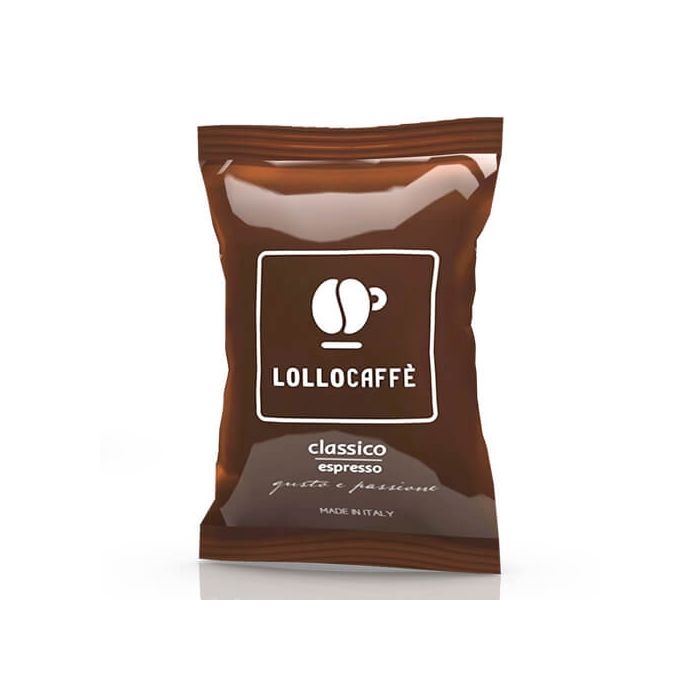100 Capsule Lollo Caffe Classico Espresso Compatibili Espresso Point 100 Capsule Lollo Caffe Classico Espresso Compatibili Espresso Point