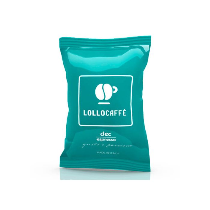 100 Capsule Lollo Caffe Dek Espresso Compatibili Espresso Point 100 Capsule Lollo Caffe Dek Espresso Compatibili Espresso Point