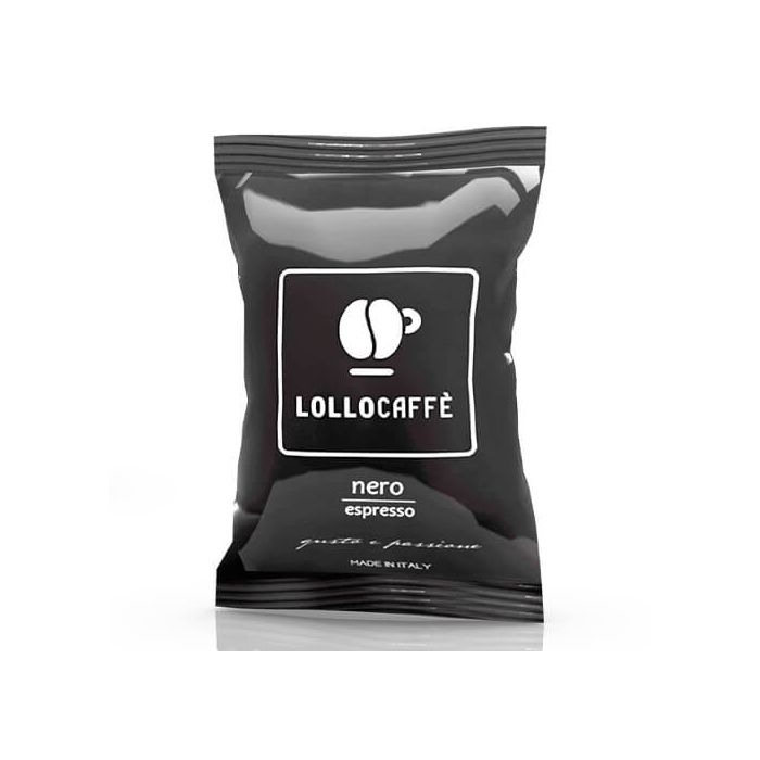 100 Capsule Lollo Caffe Nero Espresso Compatibili Espresso Point 100 Capsule Lollo Caffe Nero Espresso Compatibili Espresso Point