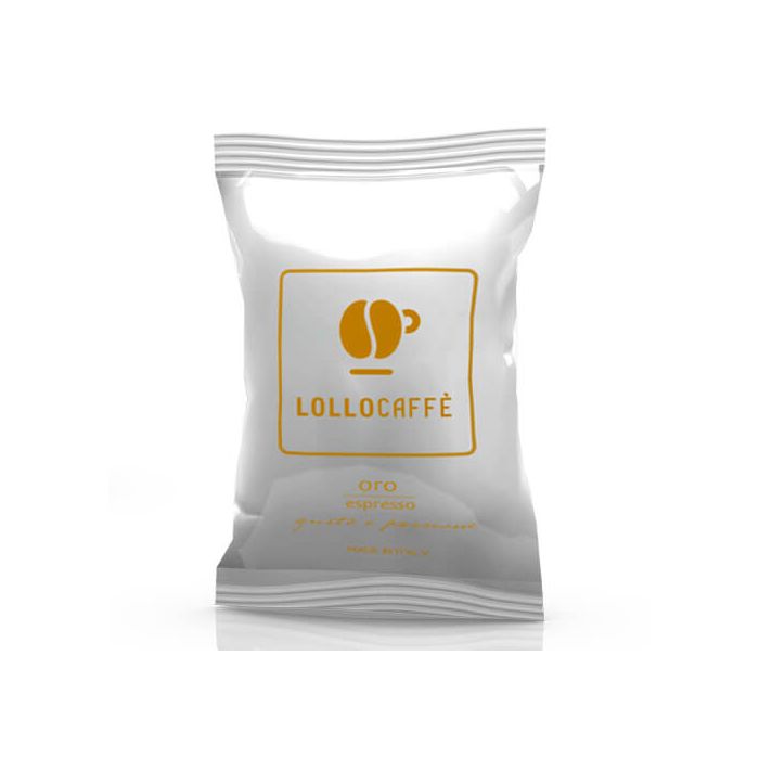 100 Capsule Lollo Caffe Oro Espresso Compatibili Espresso Point 100 Capsule Lollo Caffe Oro Espresso Compatibili Espresso Point