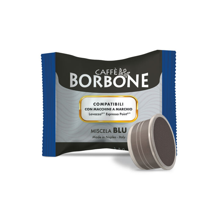 100 Capsule Borbone Miscela Blu Compatibili Espresso Point 100 Capsule Borbone Miscela Blu Compatibili Espresso Point