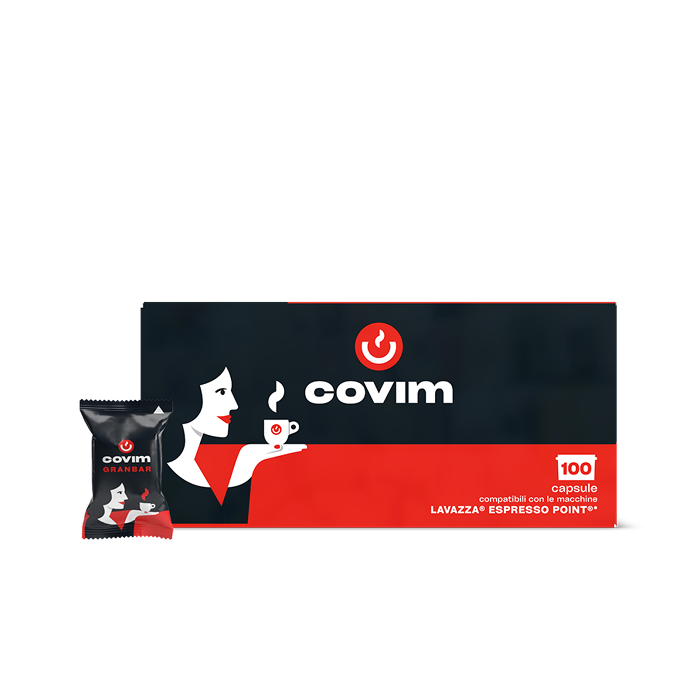 100 Capsule Covim Epy Granbar Compatibili Espresso Point 100 Capsule Covim Epy Granbar Compatibili Espresso Point
