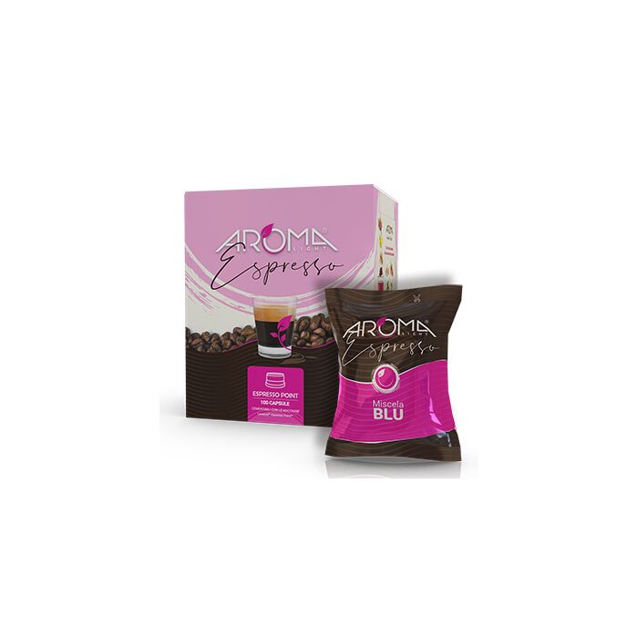 100 Capsule Aroma Light Miscela Blu compatibili Espresso Point 100 Capsule Aroma Light Miscela Blu compatibili Espresso Point