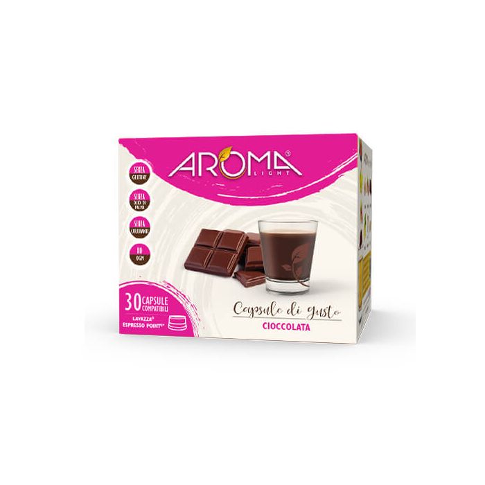 30 Capsule di Cioccolata Aroma Light compatibili Espresso Point