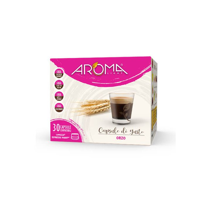 30 Capsule di Orzo Aroma Light Compatibili Espresso Point 