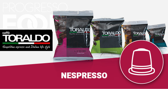Capsule Caffè Toraldo Compatibili Nespresso Capsule Caffè Toraldo Compatibili Nespresso