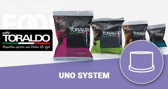 Capsule Caffè Toraldo compatibili Uno System Capsule Caffè Toraldo compatibili Uno System
