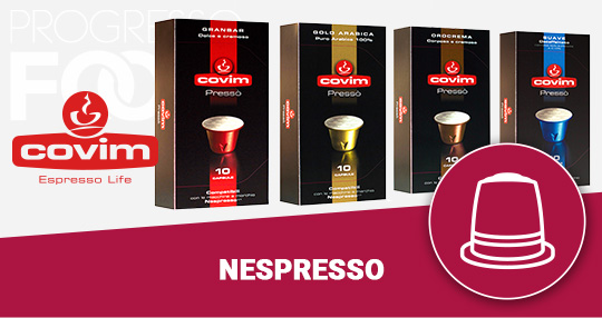 Capsule Covim Pressò Compatibili Nespresso Capsule Covim Pressò Compatibili Nespresso