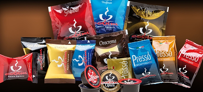 Caffe Covim in cialde e capsule